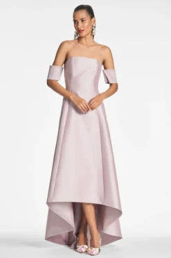 Agyness Gown - Blush -Sachin & Babi Shop AGYNESSGOWN BLUSH FRONT scaled