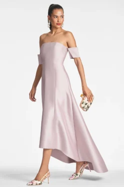 Agyness Gown - Blush -Sachin & Babi Shop AGYNESSGOWN BLUSH SIDE5 scaled