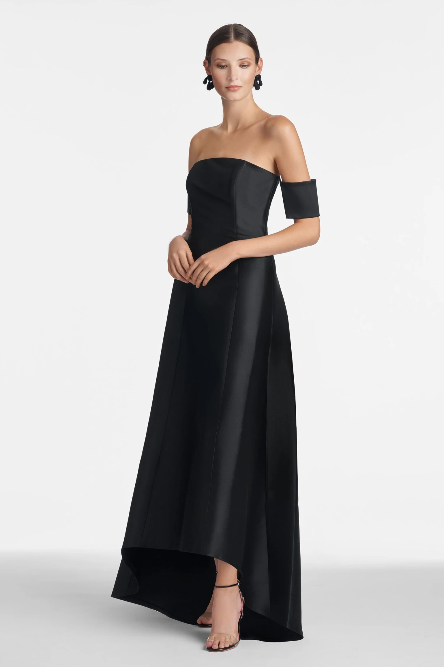 Agyness Gown - Black 1 Agyness Gown - Black
