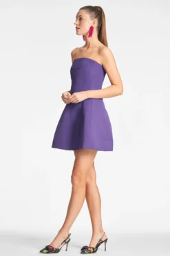 Alanna Dress - Amethyst -Sachin & Babi Shop ALANNADRESS AMETHYST SIDE scaled