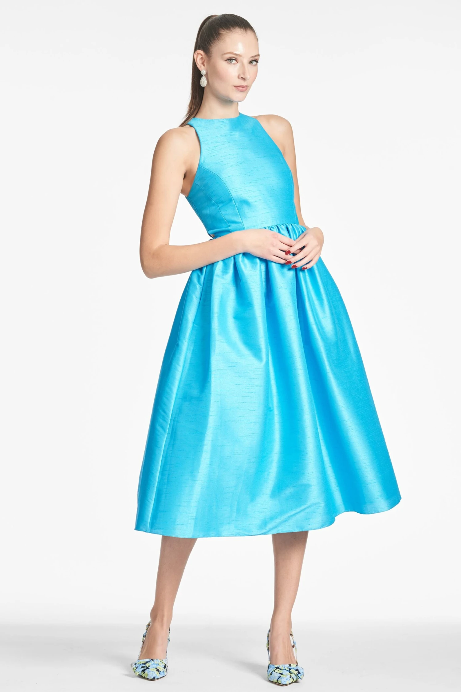 Alicia Dress - Electric Blue 1 Alicia Dress - Electric Blue
