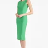 Anna Dress - Parrot Green