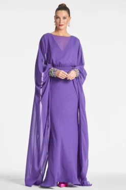 Aphrodite Gown - Amethyst -Sachin & Babi Shop APHRODITEGOWN AMETHYST FRONT3 scaled