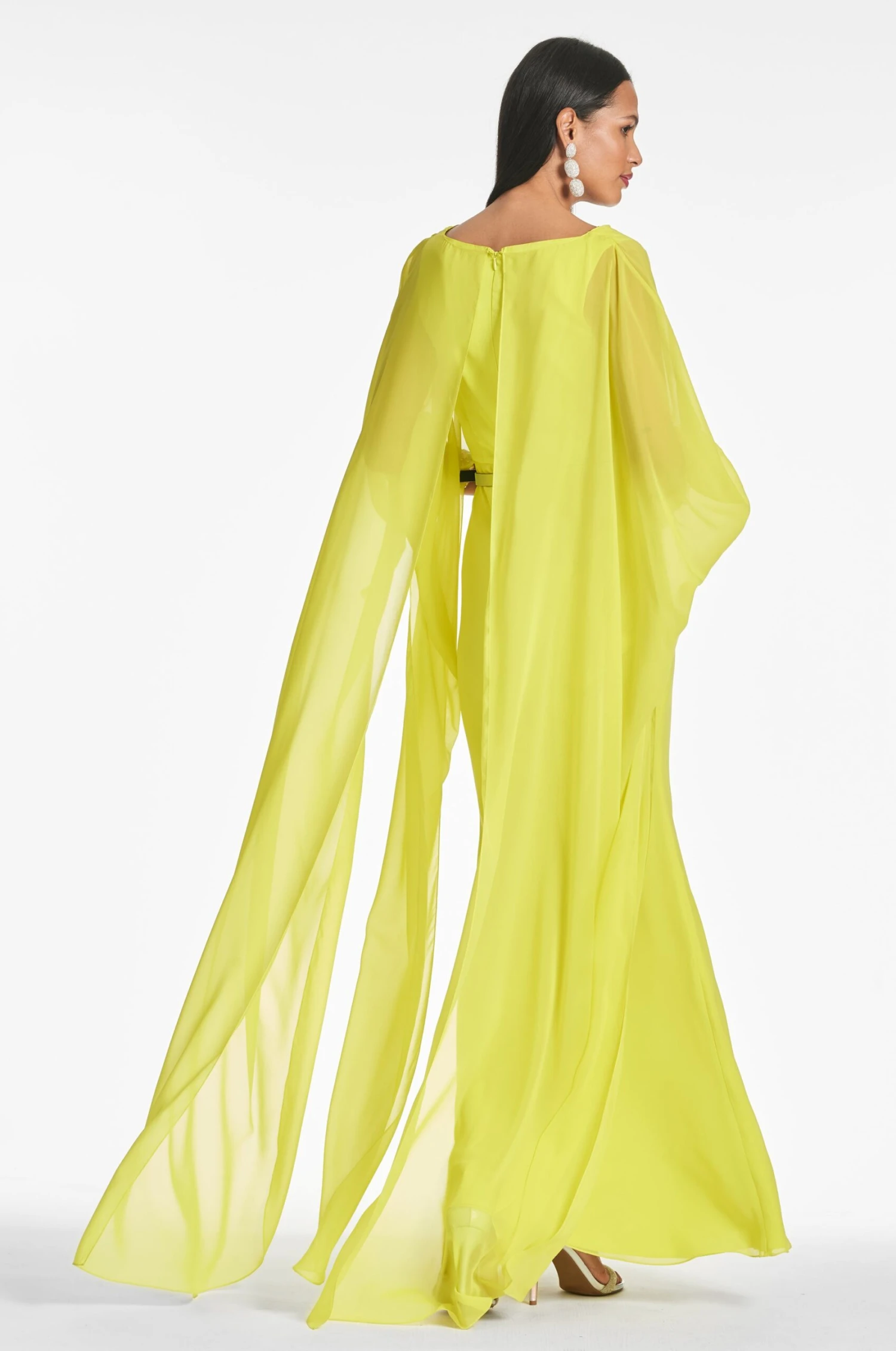 Aphrodite Gown - Neon Limeade 5 Aphrodite Gown - Neon Limeade - Image 5