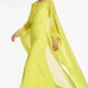 Aphrodite Gown - Neon Limeade
