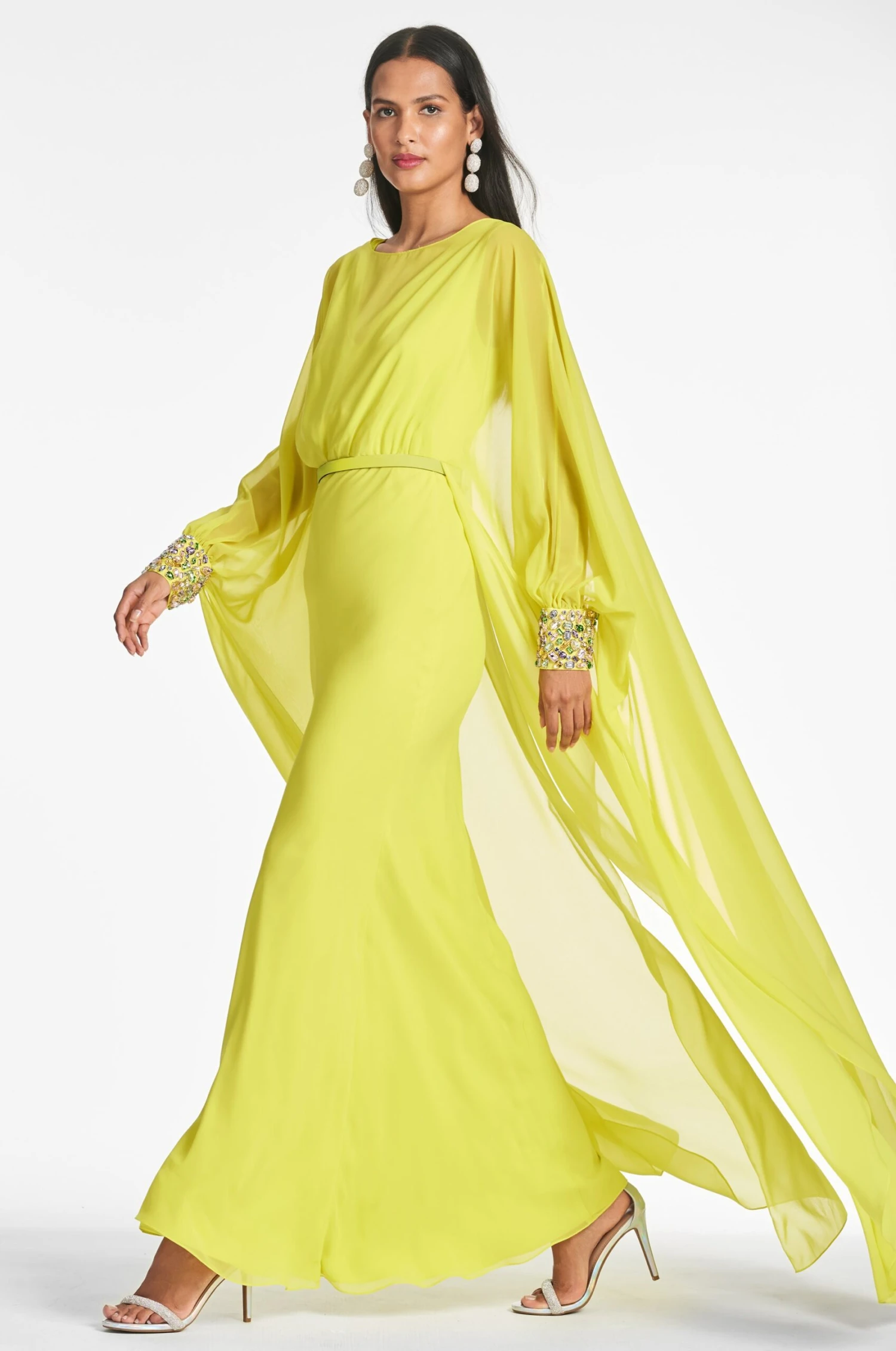 Aphrodite Gown - Neon Limeade 1 Aphrodite Gown - Neon Limeade