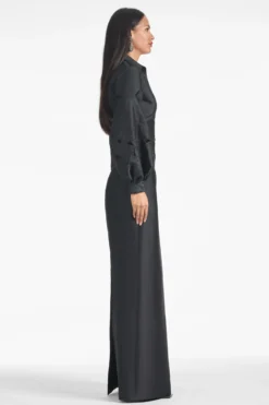 Astor Top - Black -Sachin & Babi Shop ASTORTOP ISOLDESKIRT BLACK SIDE scaled