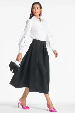 Astor Top - White -Sachin & Babi Shop ASTORTOP LEIGHTONSKIRT WHITE SIDE4 scaled