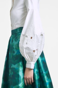 Astor Top - White -Sachin & Babi Shop ASTORTOP WHITE DETAIL scaled