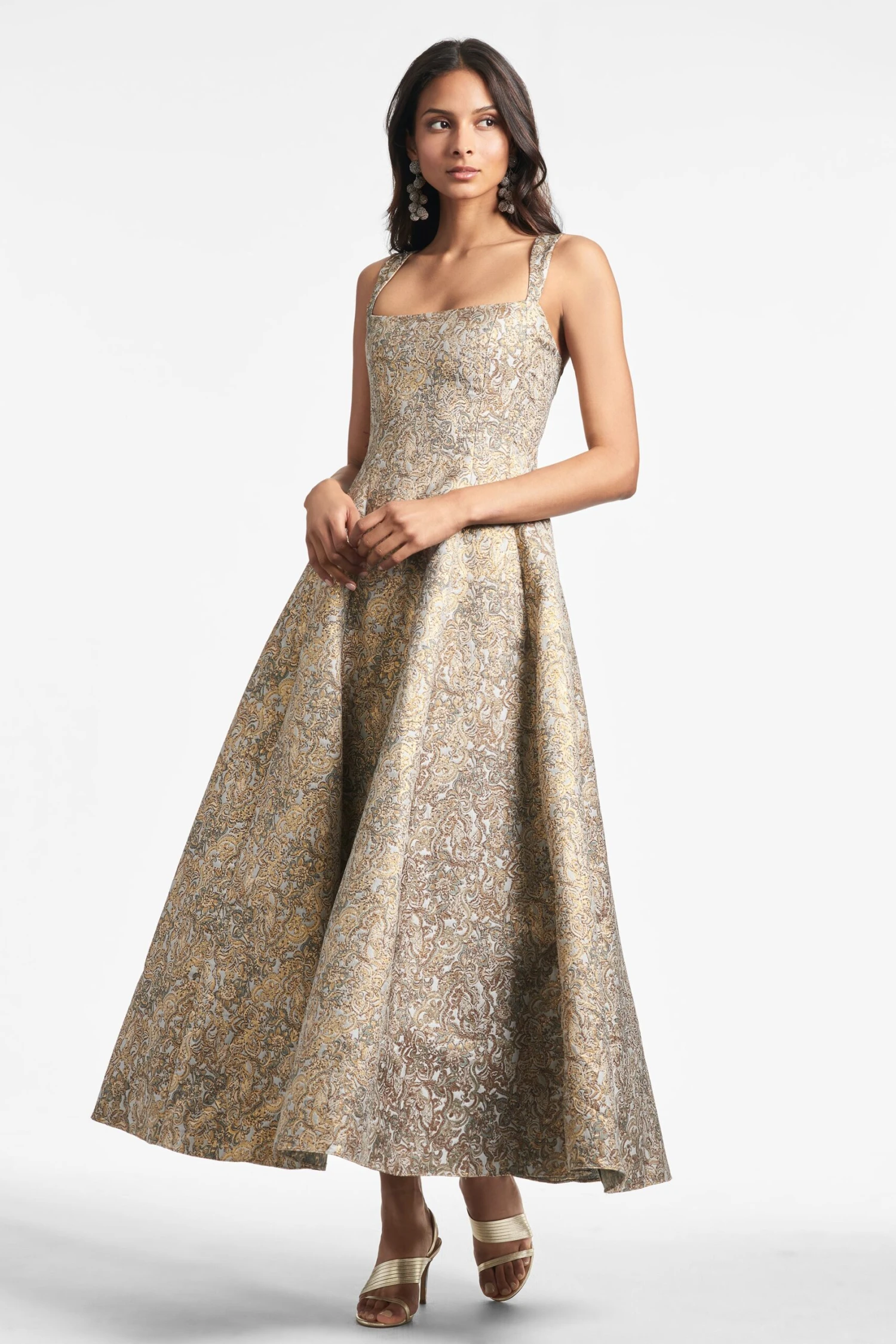 Audrey Gown - Gilded Floral 1 Audrey Gown - Gilded Floral