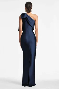 Bonnie Gown - Night Sky 5 Bonnie Gown - Night Sky -Sachin & Babi Shop BONNIEGOWN DARKSKY BACK scaled