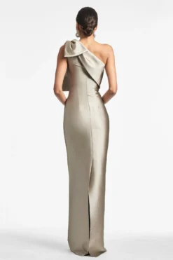 Bonnie Gown - Pewter -Sachin & Babi Shop BONNIEGOWN PEWTER BACK 1 scaled