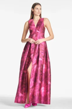 Brooke Gown - Magenta Bella Bouquet