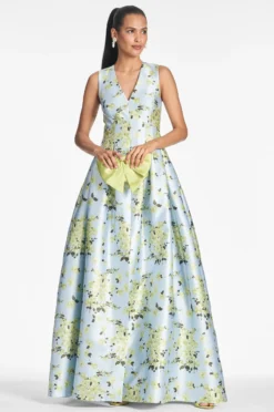 Cupids Clutch - Electric Lime -Sachin & Babi Shop BROOKEGOWN SKYCITRINEFLORAL FRONT3 d2578893 d683 47a0 95f5 fa3d6f44d64f scaled