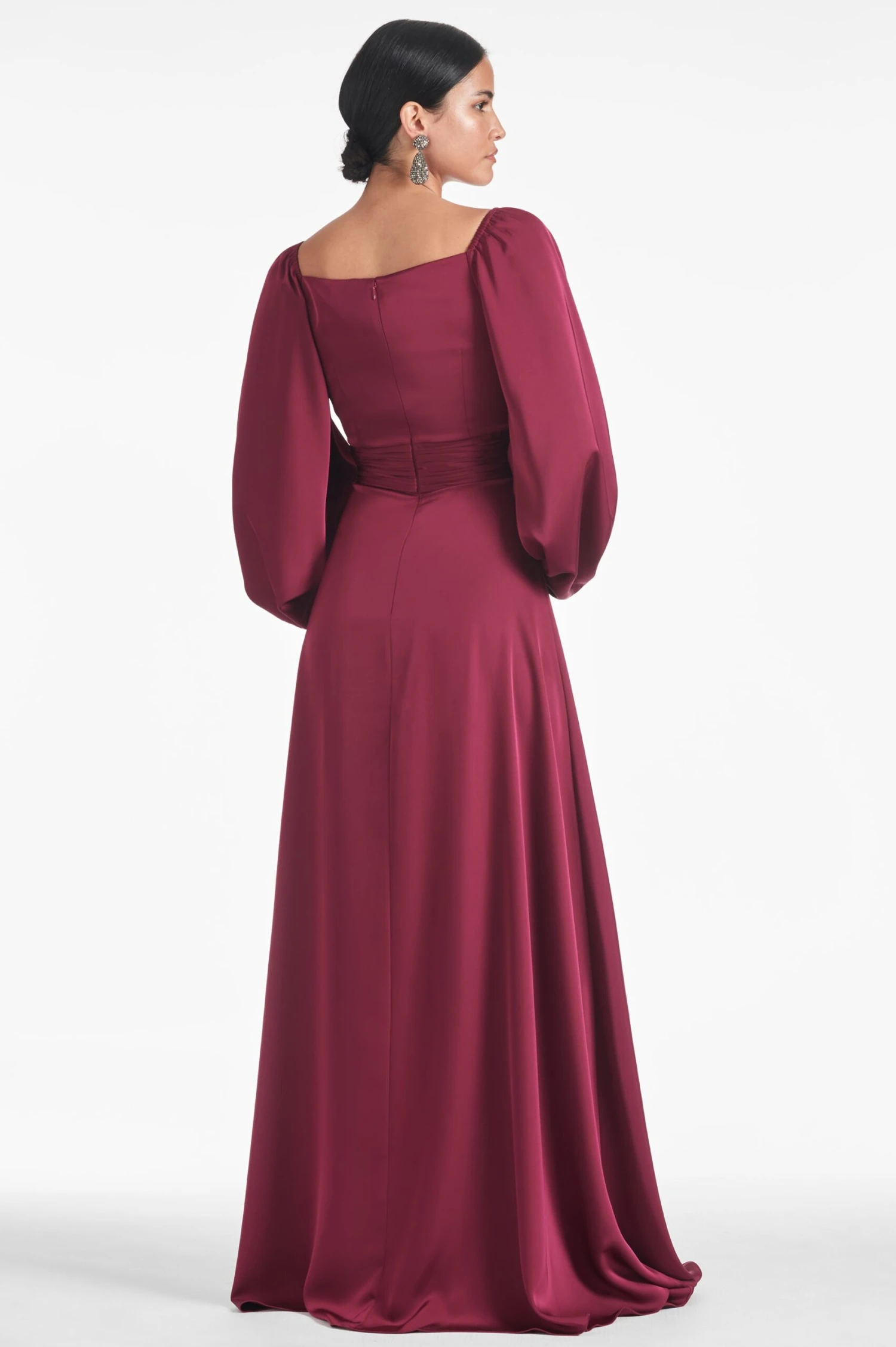 Bryant Gown - Garnet 3 Bryant Gown - Garnet - Image 3