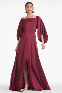 Bryant Gown - Garnet