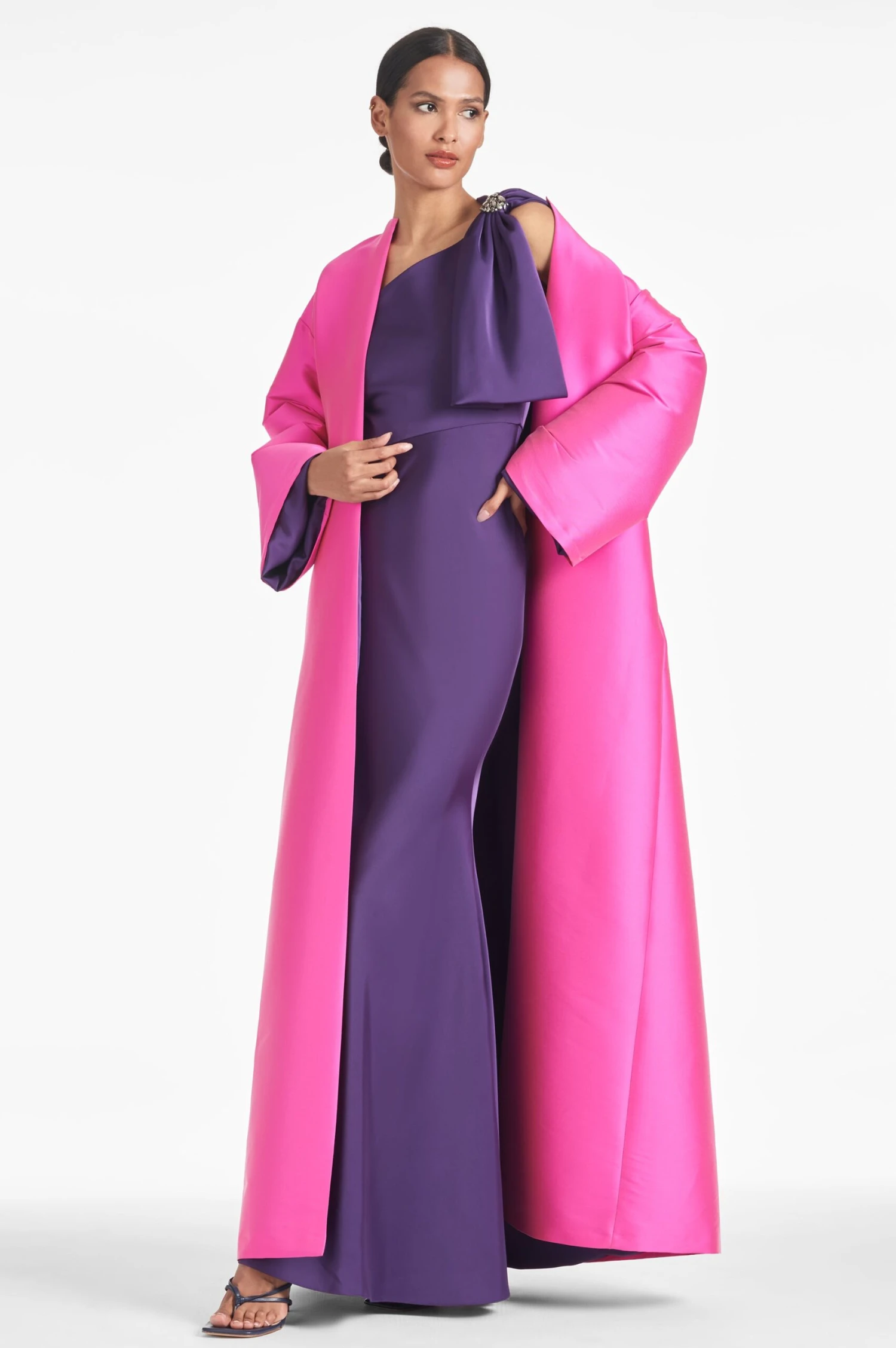 Calliope Coat - Fuchsia 3 Calliope Coat - Fuchsia - Image 3