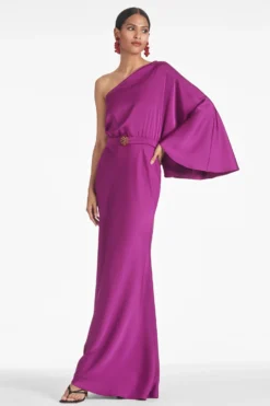 Cella Gown - Sparkling Grape