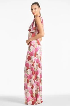 Chelsea Gown - Campo Di Fiore -Sachin & Babi Shop CHELSEAGOWN CAMPODIFIORE SIDE