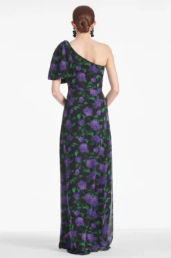 Chelsea Gown - Violet Garden -Sachin & Babi Shop CHELSEAGOWN VIOLETGARDEN BACK scaled