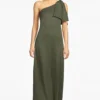 Chelsea Gown - Moss Green