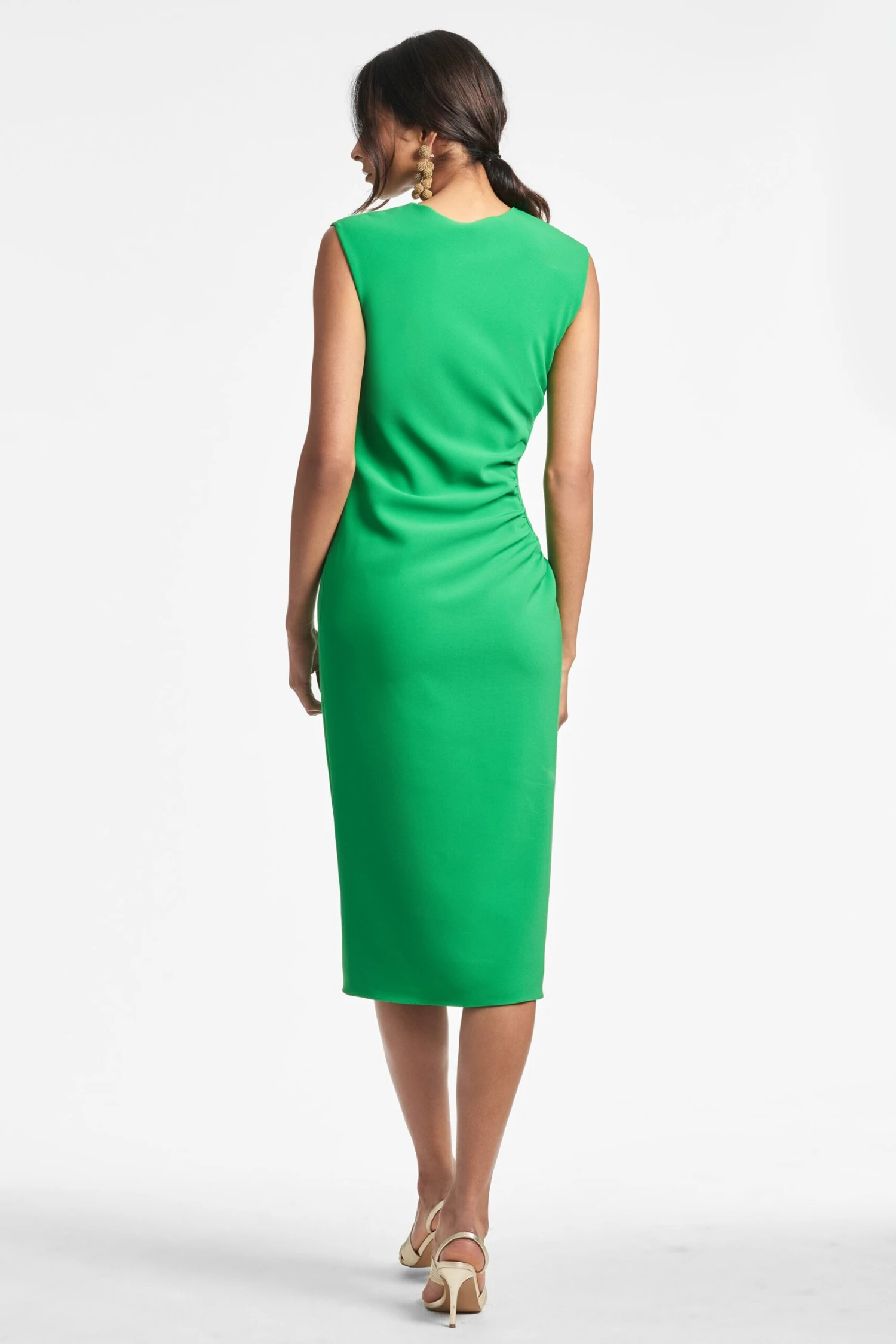 Diana Dress - Kelly Green 3 Diana Dress - Kelly Green - Image 3