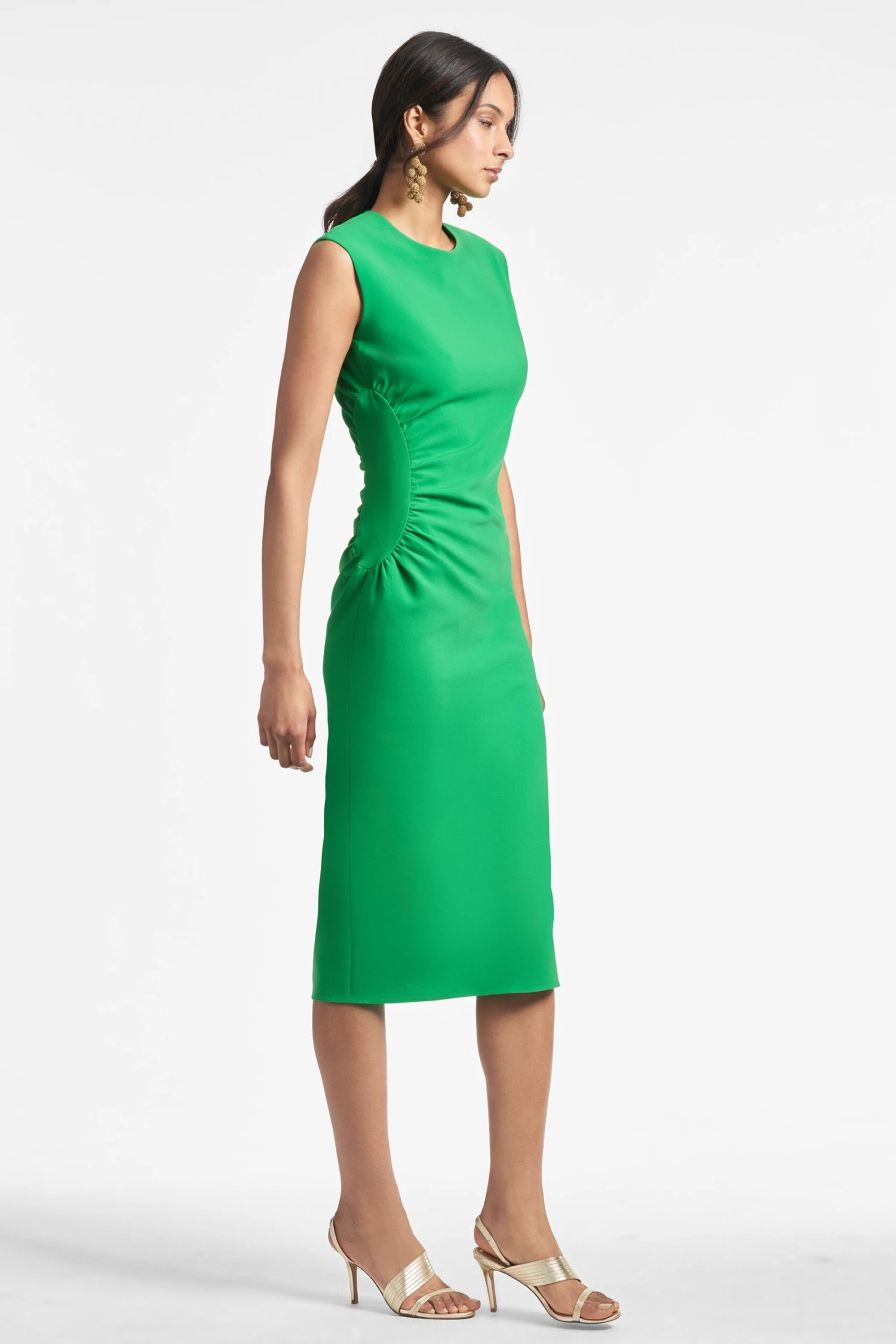 Diana Dress - Kelly Green 2 Diana Dress - Kelly Green - Image 2