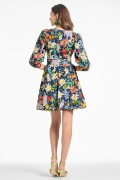 Dolce Dress - Alto Giardino 5 Dolce Dress - Alto Giardino -Sachin & Babi Shop DOLCEDRESS ALTOGIARDINO BACK
