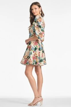Dolce Dress - Antico Botonico -Sachin & Babi Shop DOLCEDRESS ANTICOBOTONICO SIDE3