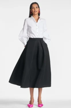 Elizabeth Top - White -Sachin & Babi Shop ELIZABETHTOP LEIGHTONSKIRT WHITE FRONT scaled