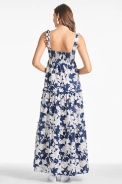 Giorno Dress - Alto Blu Fiore 7 Giorno Dress - Alto Blu Fiore -Sachin & Babi Shop GIORNODRESS ALTOBLUFIORE BACK2