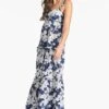 Giorno Dress - Alto Blu Fiore