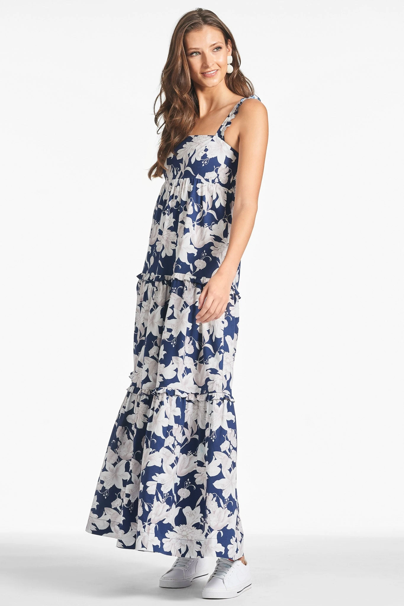 Giorno Dress - Alto Blu Fiore 1 Giorno Dress - Alto Blu Fiore