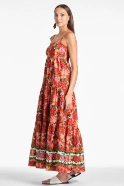 Giorno Dress - Mazzolino Rosa 6 Giorno Dress - Mazzolino Rosa -Sachin & Babi Shop GIORNODRESS MAZZOLINOROSA SIDE