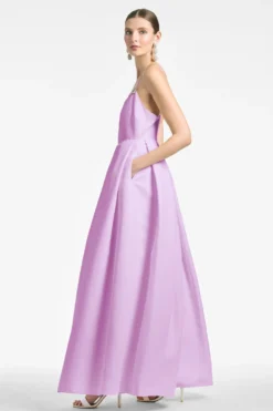 Sachin & Babi Shop -Sachin & Babi Shop GWENGOWN RECOLOR LILAC SIDE scaled