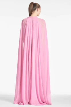 Helena Gown - Watermelon -Sachin & Babi Shop HELENAGOWN WATERMELON BACK scaled