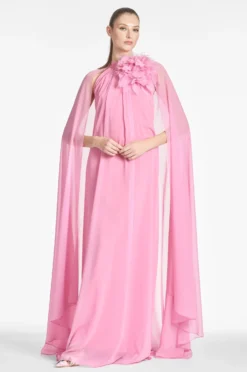 Helena Gown - Watermelon -Sachin & Babi Shop HELENAGOWN WATERMELON FRONT2 scaled