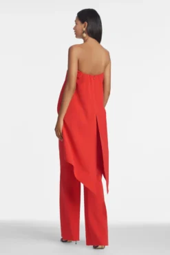 Haven Blouse - Red -Sachin & Babi Shop Haven Blouse Crimson Back 1 scaled