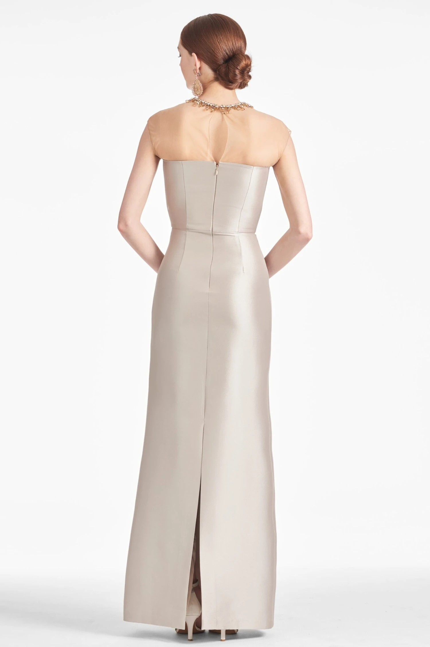 Irina Gown - Frosty Pewter 4 Irina Gown - Frosty Pewter - Image 4