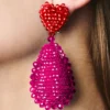 Adeline Earrings - Faceted Beads