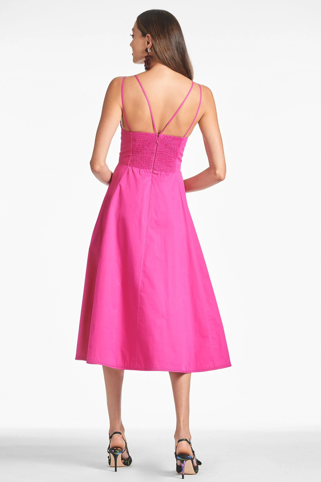 Jacinta Dress - Cerise 4 Jacinta Dress - Cerise - Image 4