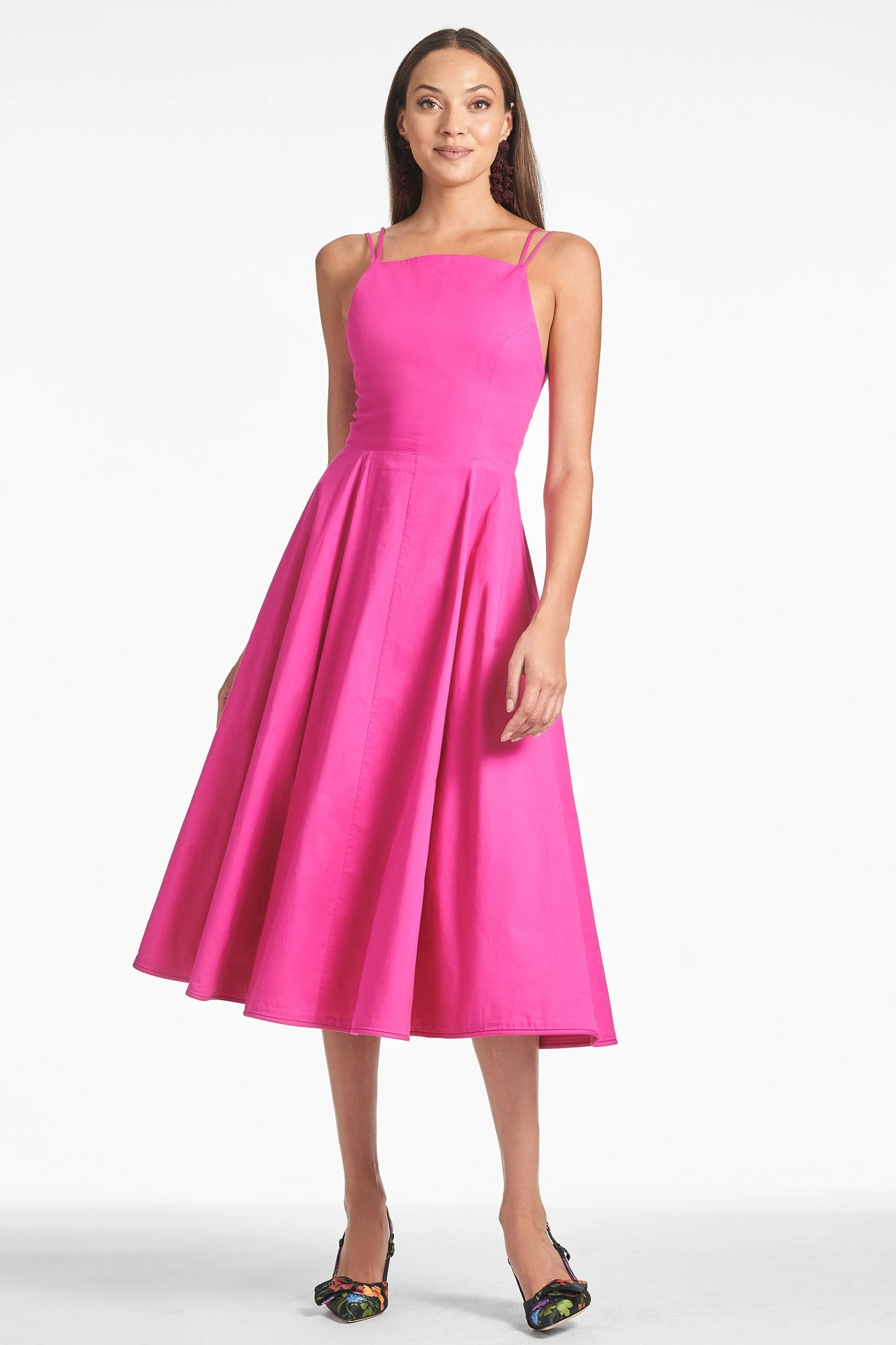 Jacinta Dress - Cerise 1 Jacinta Dress - Cerise