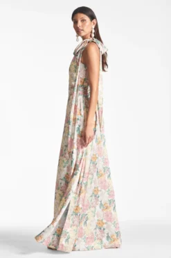 Kayla Gown - Antique Bouquet -Sachin & Babi Shop KAYLAGOWN ANTIQUEBOUQUET SIDE2 scaled