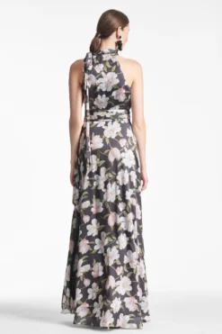 Kayla Gown - Ebony Garden -Sachin & Babi Shop KAYLAGOWN EBONYGARDEN BACK 228a6b43 f5ab 401a 8a60 bd1cadf0ada3 scaled