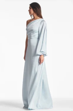 Keely Gown - Ice Blue -Sachin & Babi Shop KEELYDRESS ICEBLUE SIDE2 cc7891de 33f3 4689 a1f3 05636c5576f5 scaled
