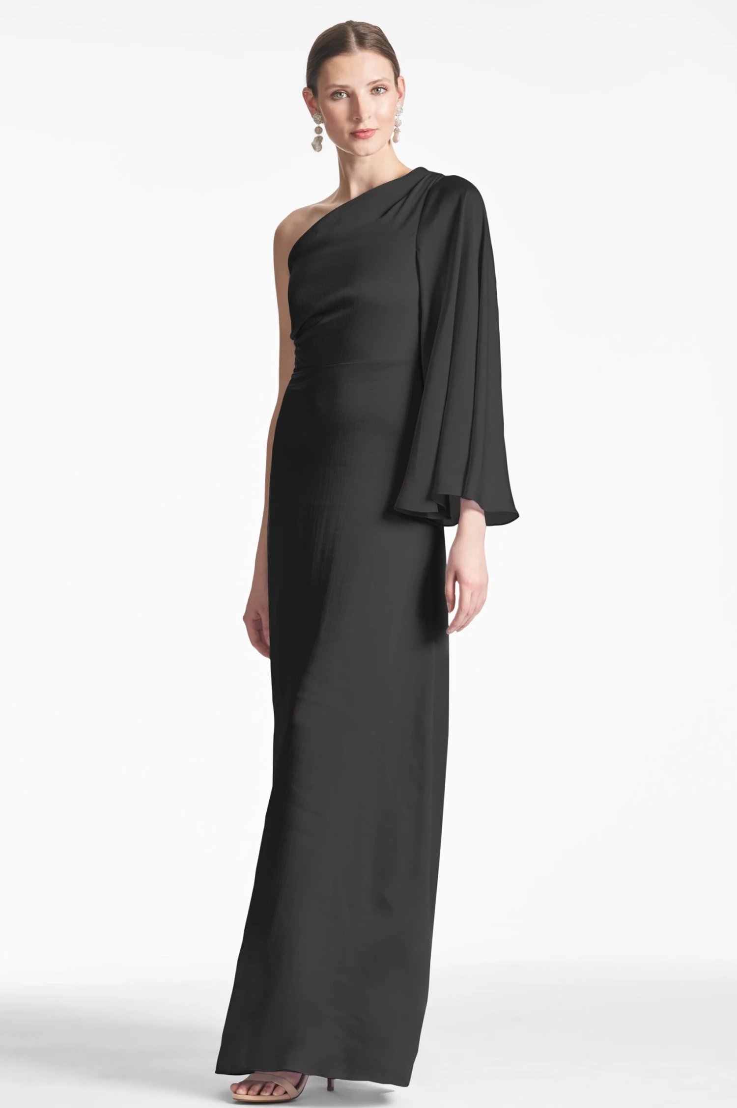 Keely Gown - Black 1 Keely Gown - Black