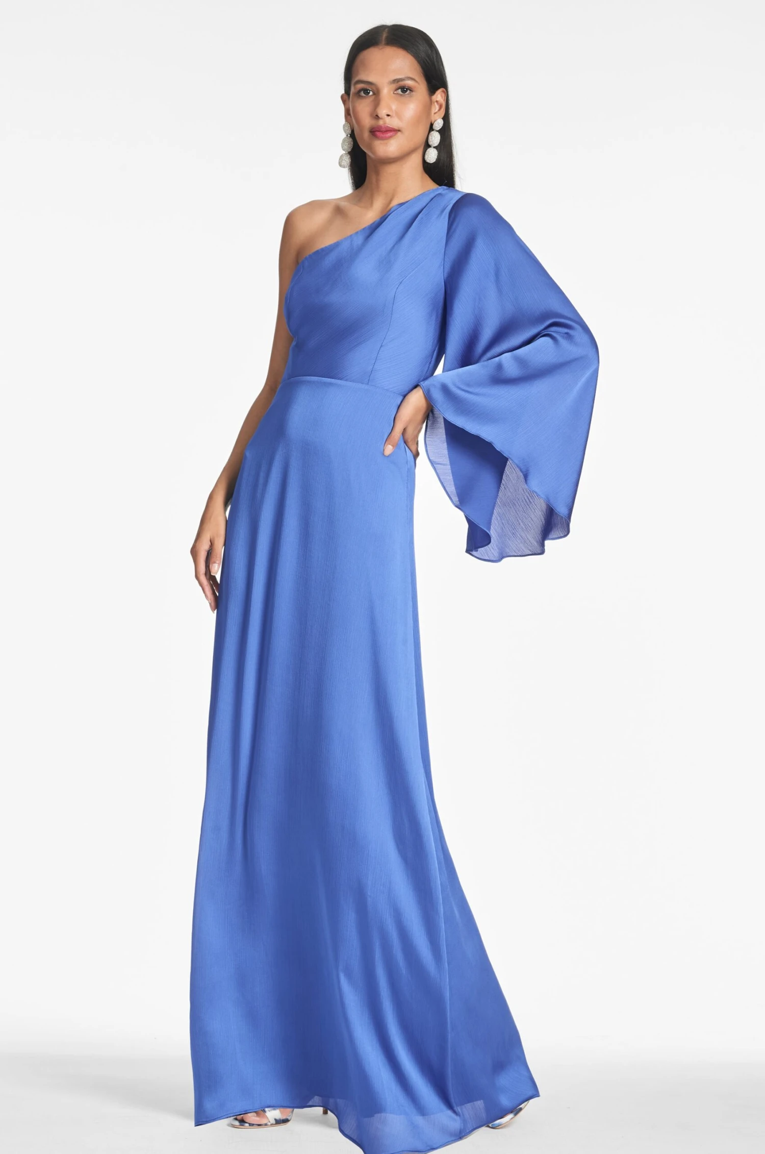 Keely Gown - French Blue 1 Keely Gown - French Blue