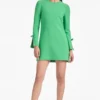 Lily Dress - Parrot Green