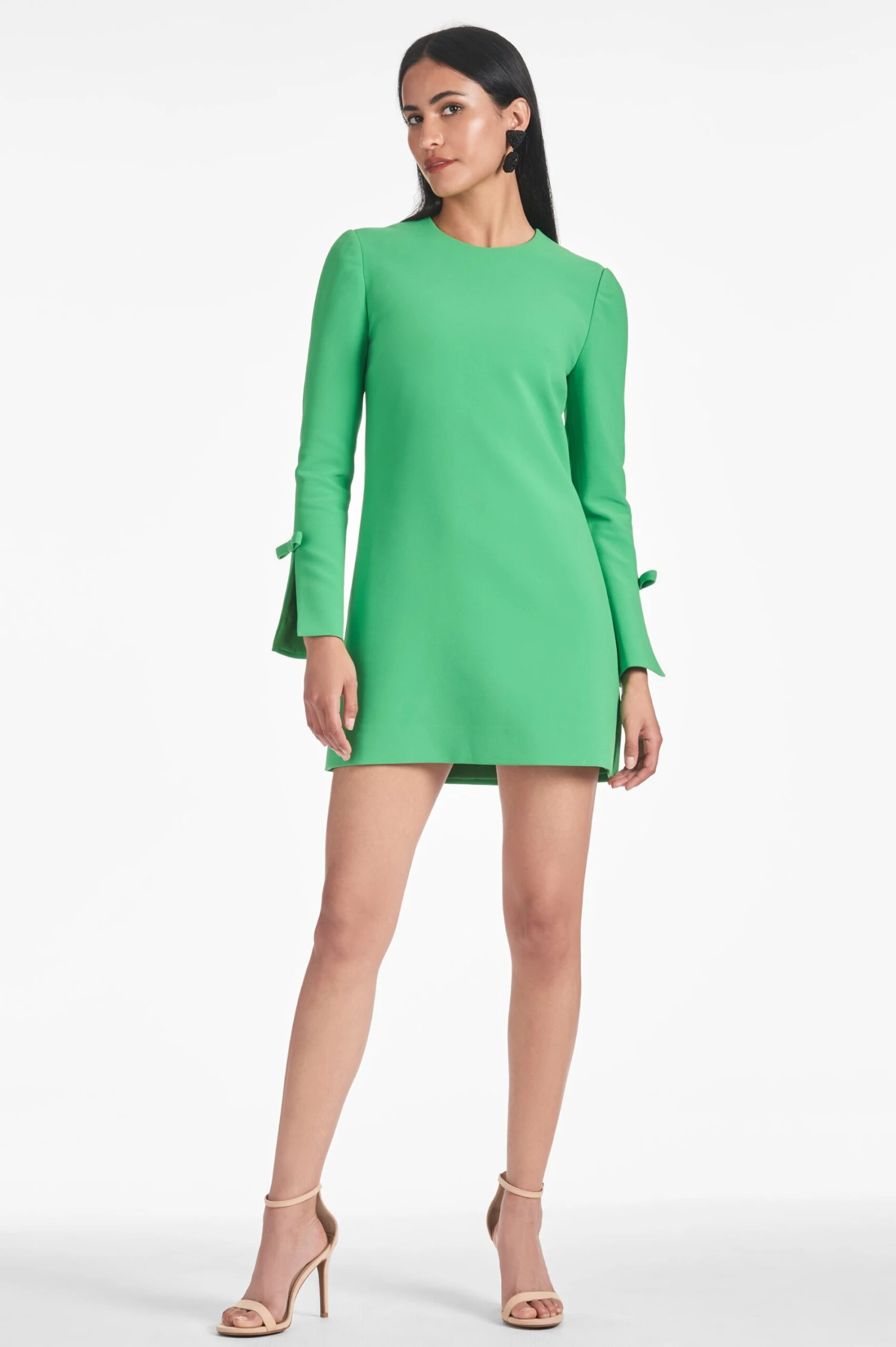 Lily Dress - Parrot Green 1 Lily Dress - Parrot Green