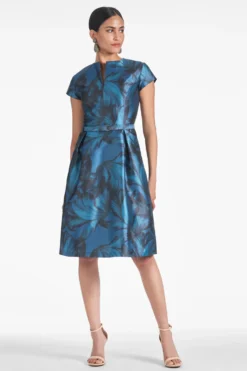 Maddox Dress - Tonal Petal